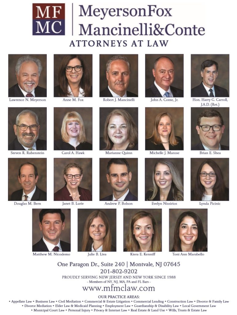 MFMC Attorneys named as Top Lawyers by (201) Magazine